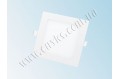 Светодиодный светильник LED Downlight 9Вт slim (square)
